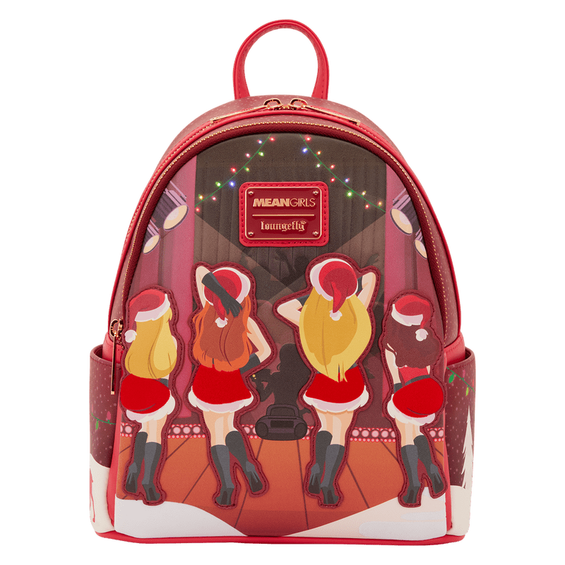 Loungefly Mean Girls Winter Talent Show Light Up Mini Backpack - The Happy Toy Store