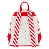 Loungefly Peanuts Snoopy & Woodstock Holiday Plush Wreath Mini Backpack - The Happy Toy Store