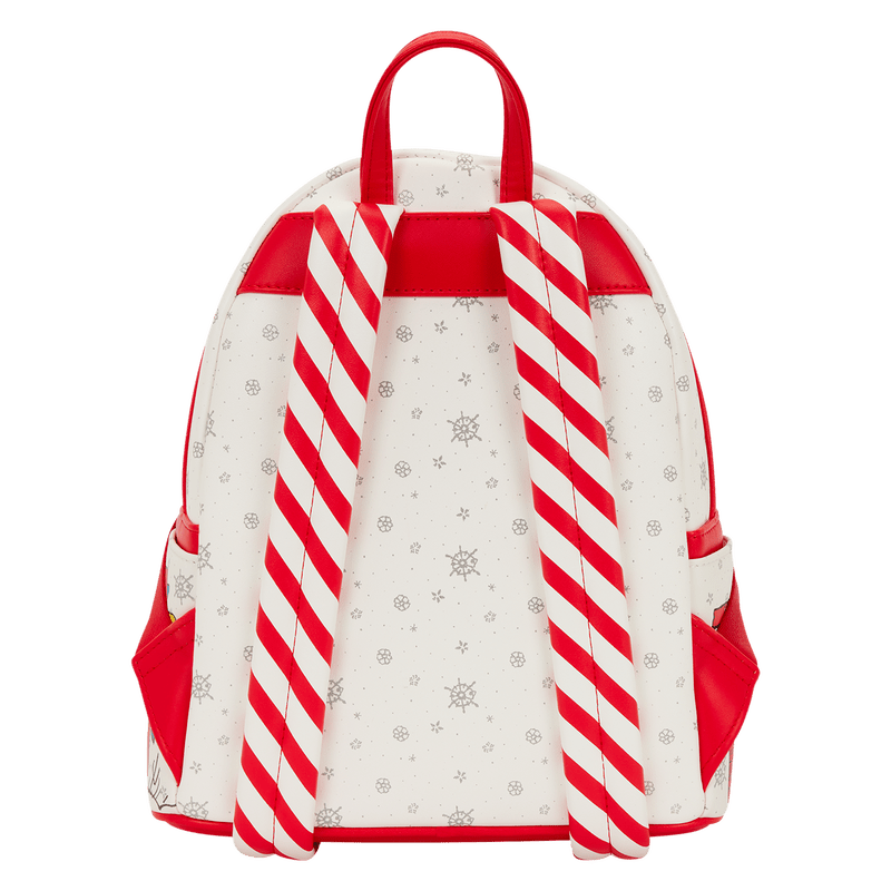 Loungefly Peanuts Snoopy & Woodstock Holiday Plush Wreath Mini Backpack - The Happy Toy Store