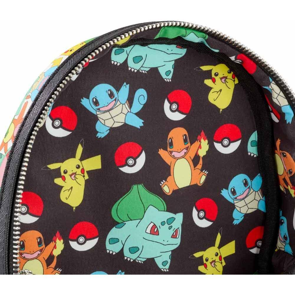 Loungefly Pokemon Characters All Over Print Backpack - The Happy Toy Store