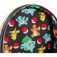 Loungefly Pokemon Characters All Over Print Backpack - The Happy Toy Store