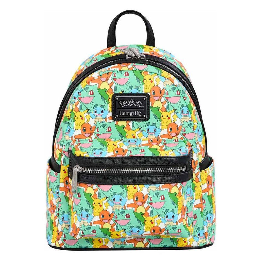Loungefly Pokemon Characters All Over Print Backpack - The Happy Toy Store