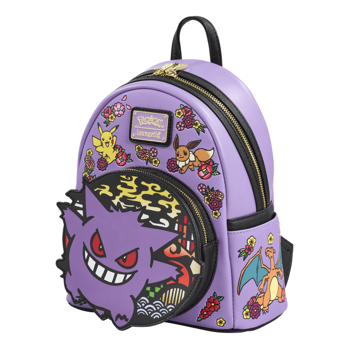 Loungefly Pokemon Embroided Wagara Mini Backpack - The Happy Toy Store