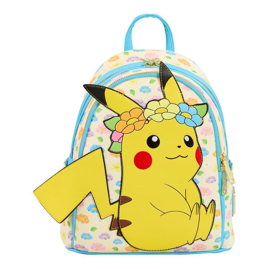 Loungefly Pokemon Pikachu Floral Backpack - The Happy Toy Store