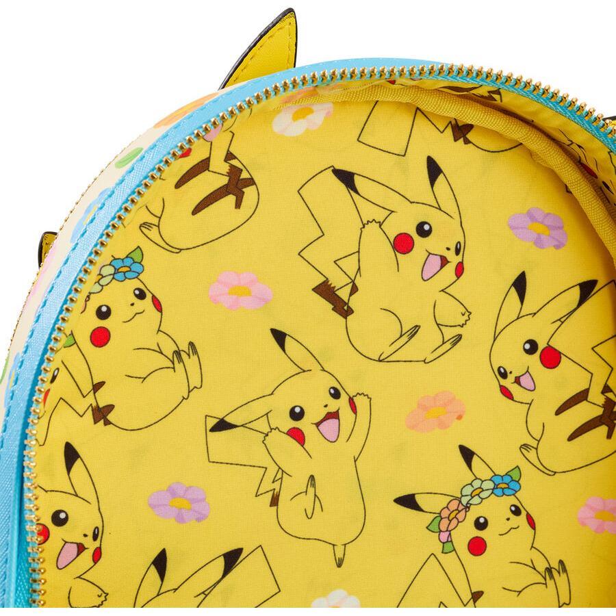 Loungefly Pokemon Pikachu Floral Backpack - The Happy Toy Store