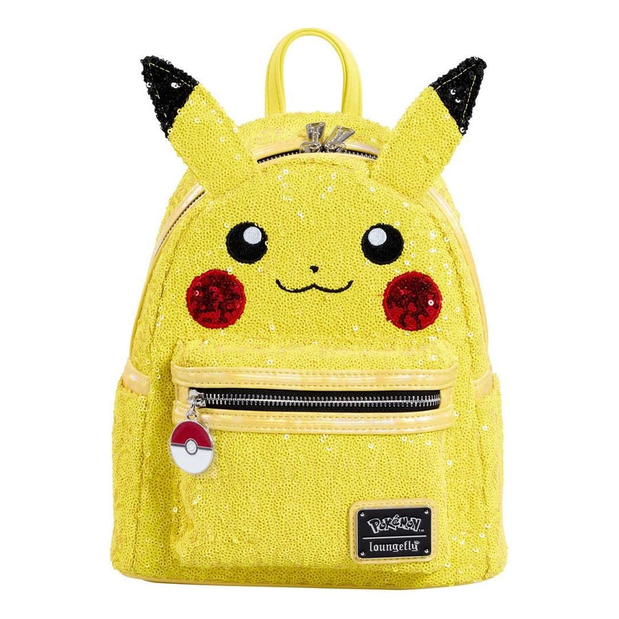 Loungefly Pokemon Sequin Pikachu Mini Backpack - The Happy Toy Store