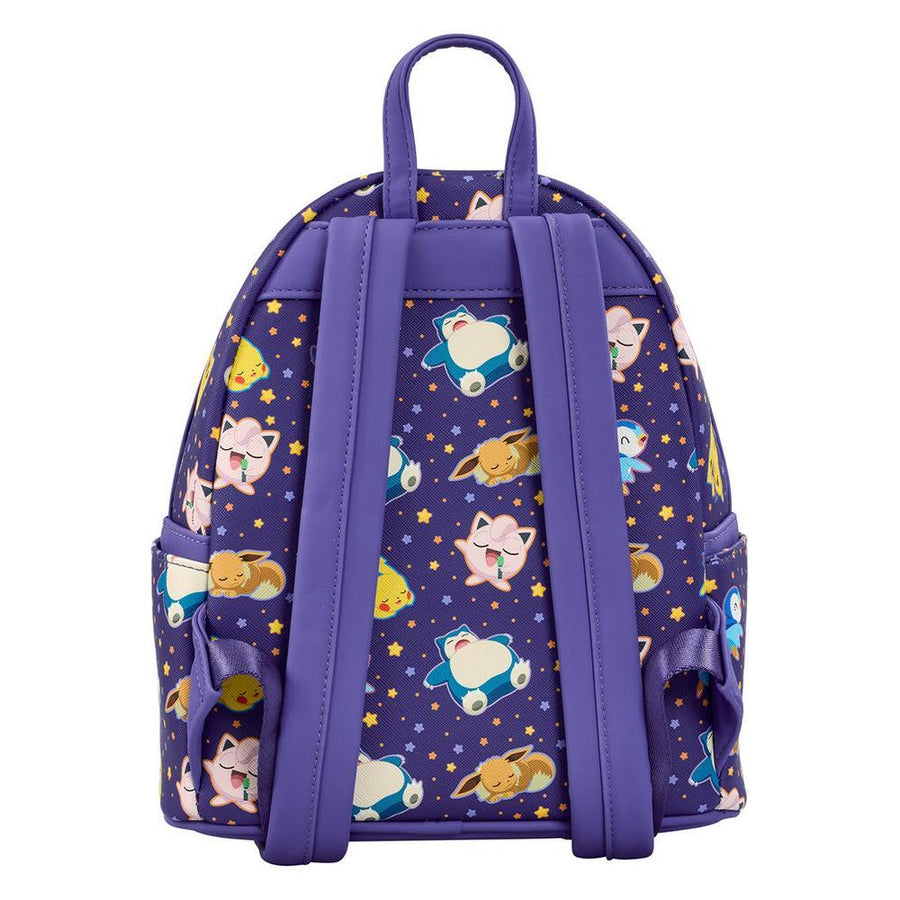 Loungefly Pokemon Sleeping Pikachu and Friends Backpack - The Happy Toy Store