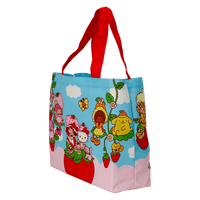 Loungefly Sanrio Hello Kitty & Friends x Strawberry Shortcake Canvas Tote Bag - The Happy Toy Store