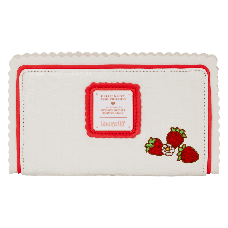 Loungefly Sanrio Hello Kitty & Friends x Strawberry Shortcake Flap Wallet - The Happy Toy Store