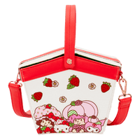 Loungefly Sanrio Hello Kitty & Friends x Strawberry Shortcake Scented Figural Basket Crossbody Bag - The Happy Toy Store