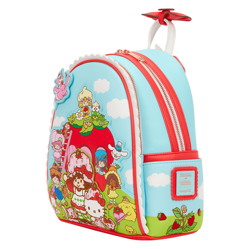 Loungefly Sanrio Hello Kitty & Friends x Strawberry Shortcake Scented Mini Backpack - The Happy Toy Store