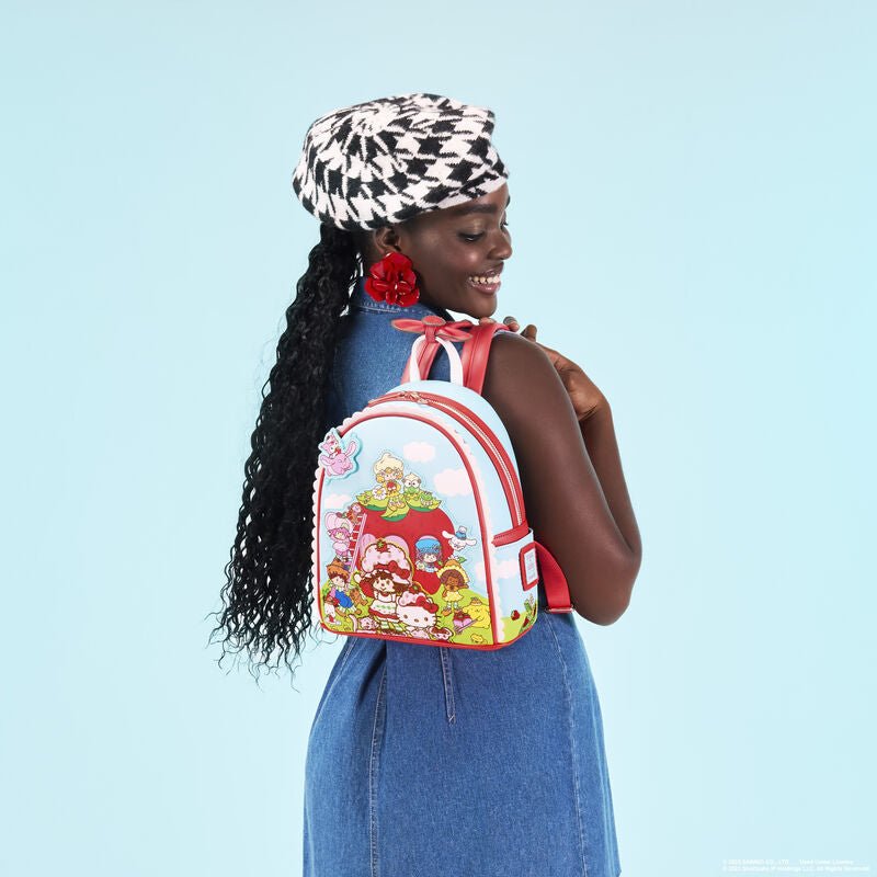 Loungefly Sanrio Hello Kitty & Friends x Strawberry Shortcake Scented Mini Backpack - The Happy Toy Store