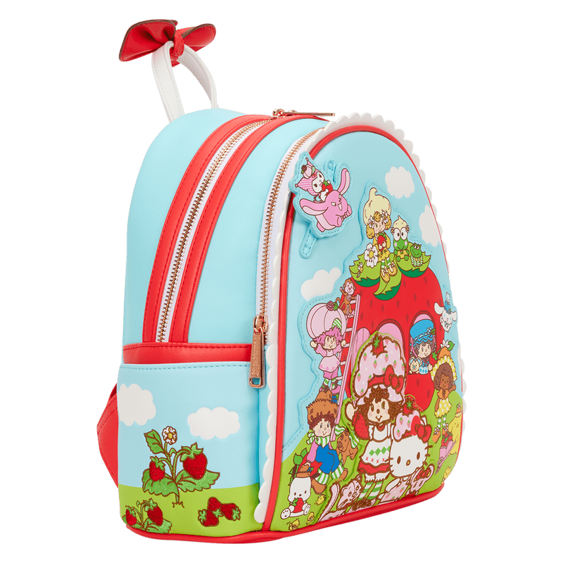 Loungefly Sanrio Hello Kitty & Friends x Strawberry Shortcake Scented Mini Backpack - The Happy Toy Store