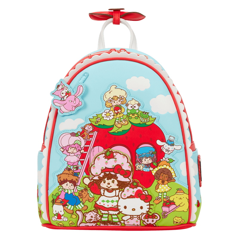 Loungefly Sanrio Hello Kitty & Friends x Strawberry Shortcake Scented Mini Backpack - The Happy Toy Store