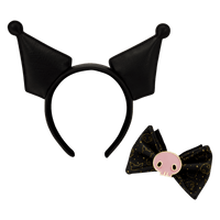 Loungefly Sanrio Kuromi 20th Anniversary Ear Headband - The Happy Toy Store