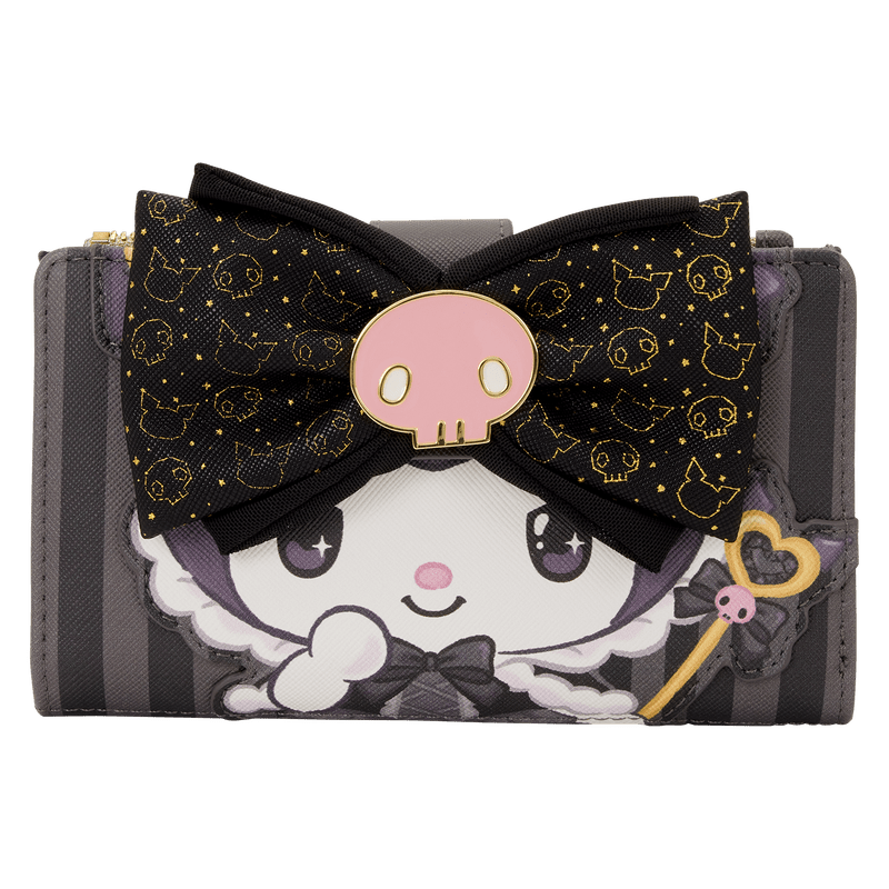 Loungefly Sanrio Kuromi 20th Anniversary Flap Wallet - The Happy Toy Store