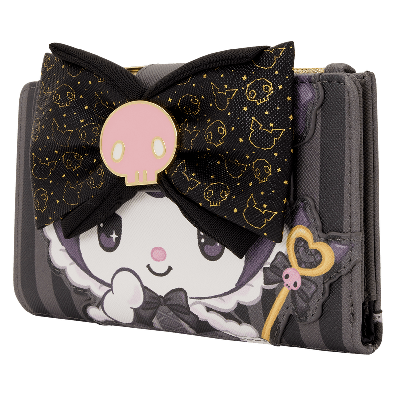 Loungefly Sanrio Kuromi 20th Anniversary Flap Wallet - The Happy Toy Store