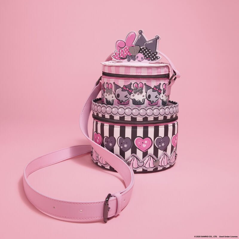 Loungefly Sanrio My Melody & Kuromi Figural Cake Crossbody Bag - The Happy Toy Store