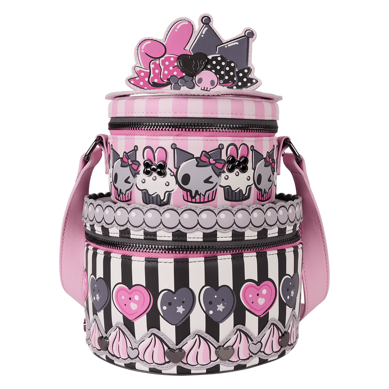Loungefly Sanrio My Melody & Kuromi Figural Cake Crossbody Bag - The Happy Toy Store