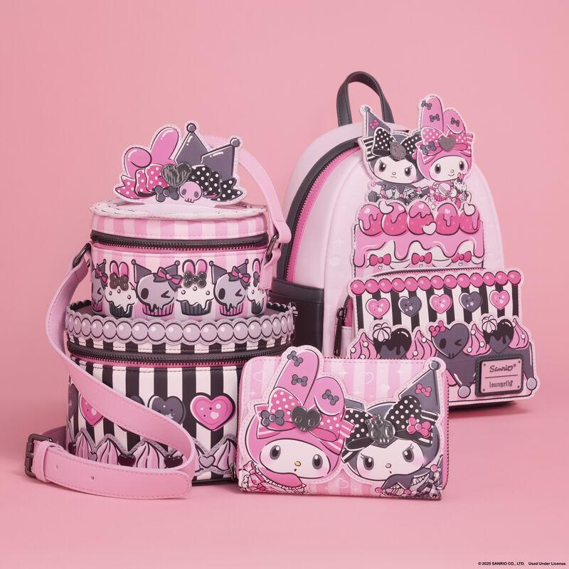 Loungefly Sanrio My Melody & Kuromi Figural Cake Crossbody Bag - The Happy Toy Store