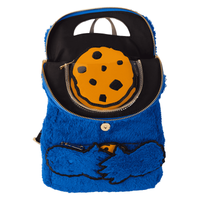 Loungefly Sesame Street Cookie Monster Plush Cosplay Mini Backpack With Coin Bag - The Happy Toy Store