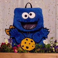 Loungefly Sesame Street Cookie Monster Plush Cosplay Mini Backpack With Coin Bag - The Happy Toy Store
