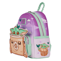 Loungefly Star Wars The Mandalorian Grogu Butterfly Mini Backpack - The Happy Toy Store