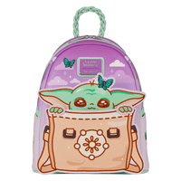 Loungefly Star Wars The Mandalorian Grogu Butterfly Mini Backpack - The Happy Toy Store