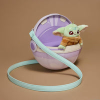 Loungefly Star Wars The Mandalorian Grogu Figural Pod Plush Crossbody Bag - The Happy Toy Store