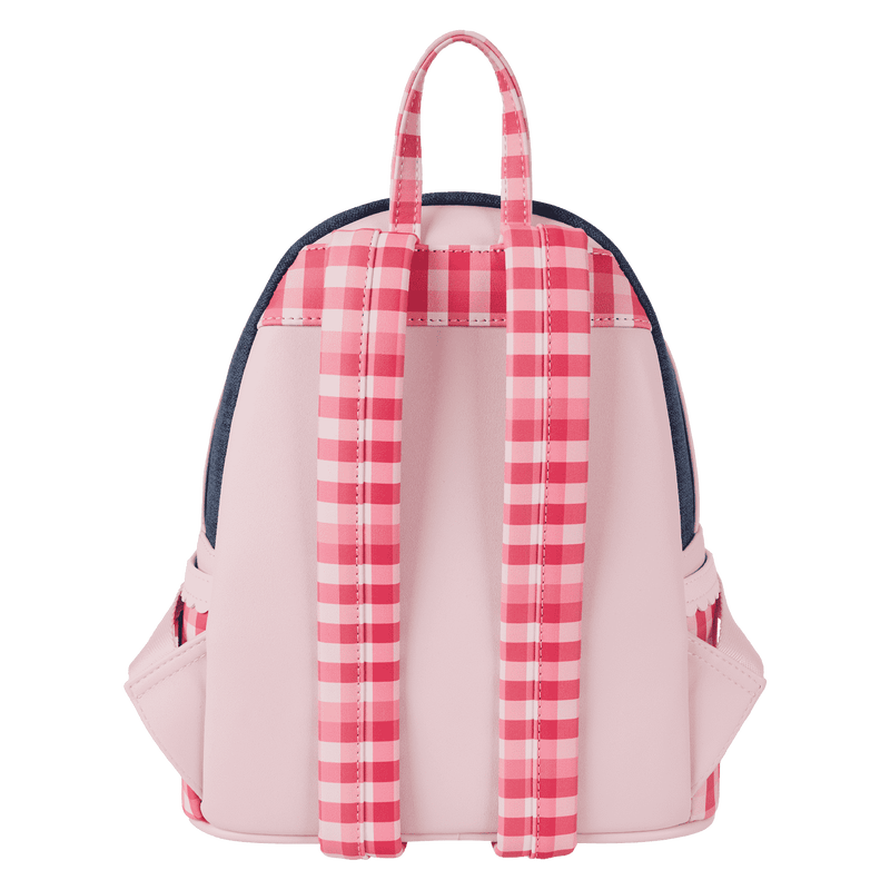 Loungefly Strawberry Shortcake Denim Gingham Mini Backpack - The Happy Toy Store