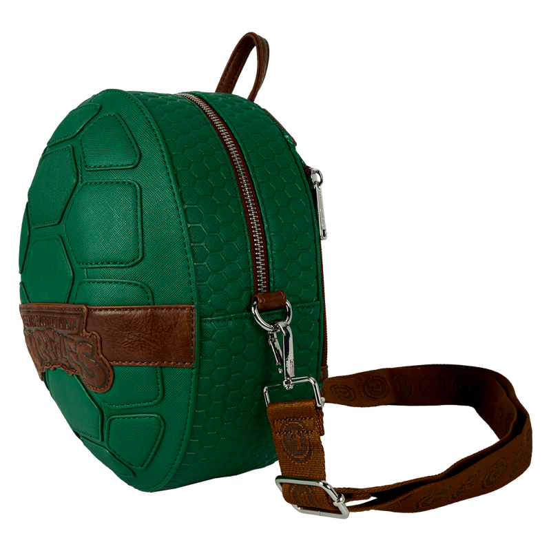 Loungefly Teenage Mutant Ninja Turtles Figural Shell Convertible Mini Backpack & Crossbody Bag - The Happy Toy Store