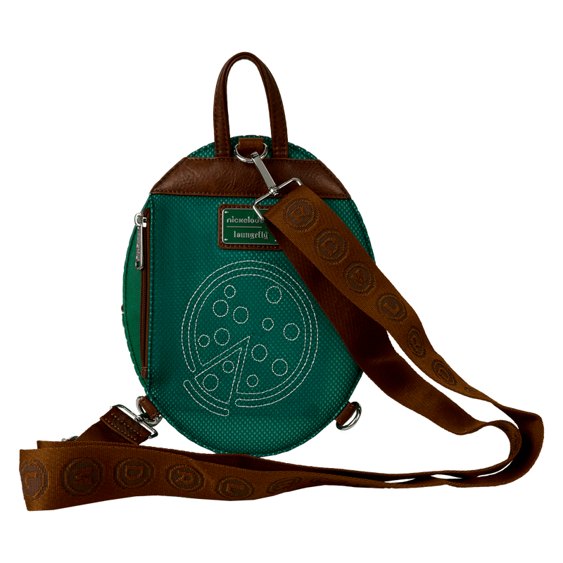 Loungefly Teenage Mutant Ninja Turtles Figural Shell Convertible Mini Backpack & Crossbody Bag - The Happy Toy Store