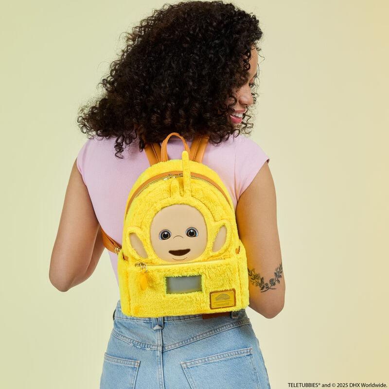 Loungefly Teletubbies Laa - Laa Plush Cosplay Light Up Mini Backpack - The Happy Toy Store