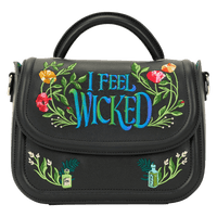 Loungefly Wicked: For Good I Feel Wicked Crossbody Bag - The Happy Toy Store
