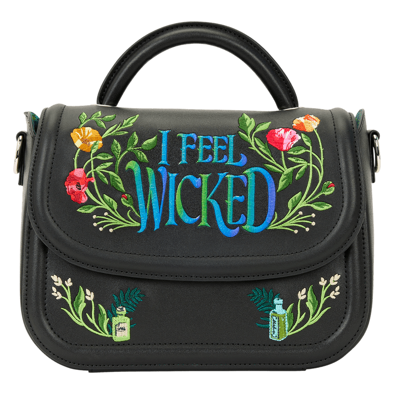 Loungefly Wicked: For Good I Feel Wicked Crossbody Bag - The Happy Toy Store