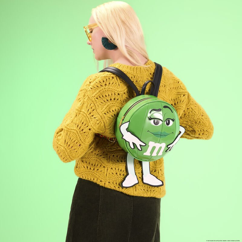 Loungefly x M&M'S Green Character Cosplay Chocolate Scented Mini Backpack - The Happy Toy Store