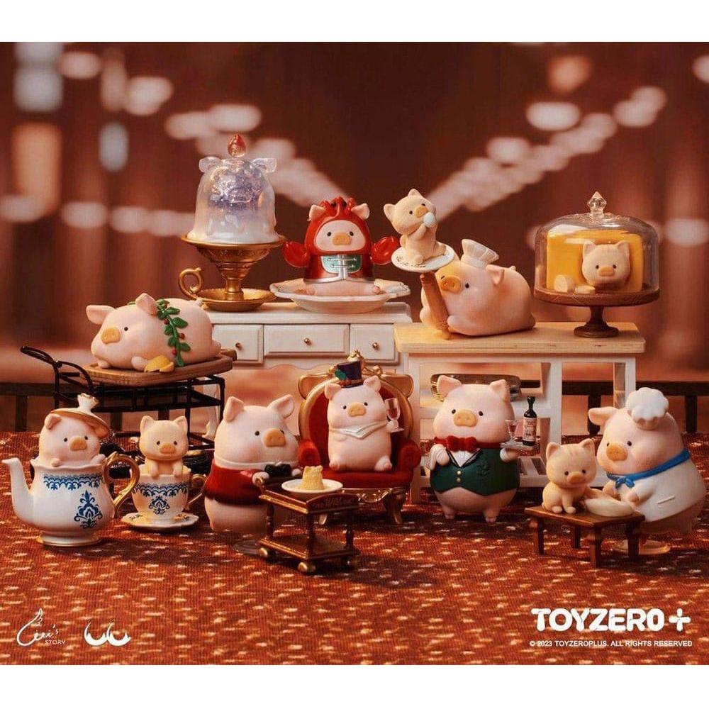 Lulu the Piggy Blind Box Figures Assortment The Pigchelin Restaurant 5 cm Full Box Set 8 Pack - The Happy Toy Store
