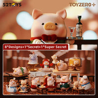 Lulu the Piggy Blind Box Figures Assortment The Pigchelin Restaurant 5 cm Full Box Set 8 Pack - The Happy Toy Store