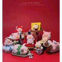 Lulu the Piggy Blind Box Figures Assortment The Pigchelin Restaurant 5 cm Full Box Set 8 Pack - The Happy Toy Store