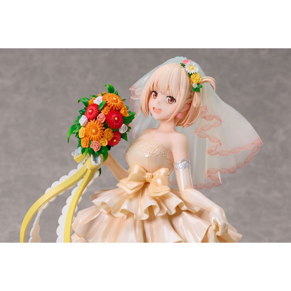 Lycoris Recoil PVC Statue 1/7 Chisato Nishikigi Wedding dress Ver. 26 cm - The Happy Toy Store
