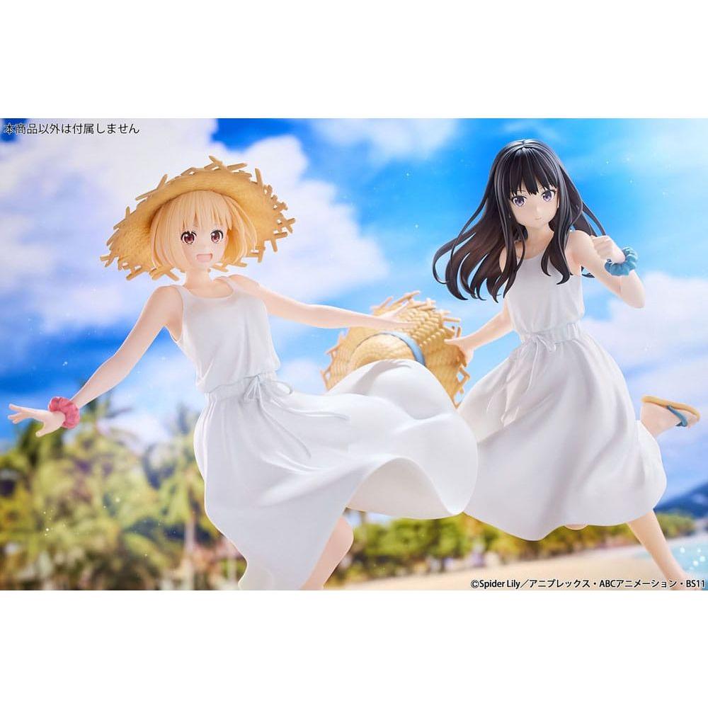 Lycoris Recoil PVC Statue 1/7 Chisato Nishikigi White Dress Ver. 23 cm - The Happy Toy Store