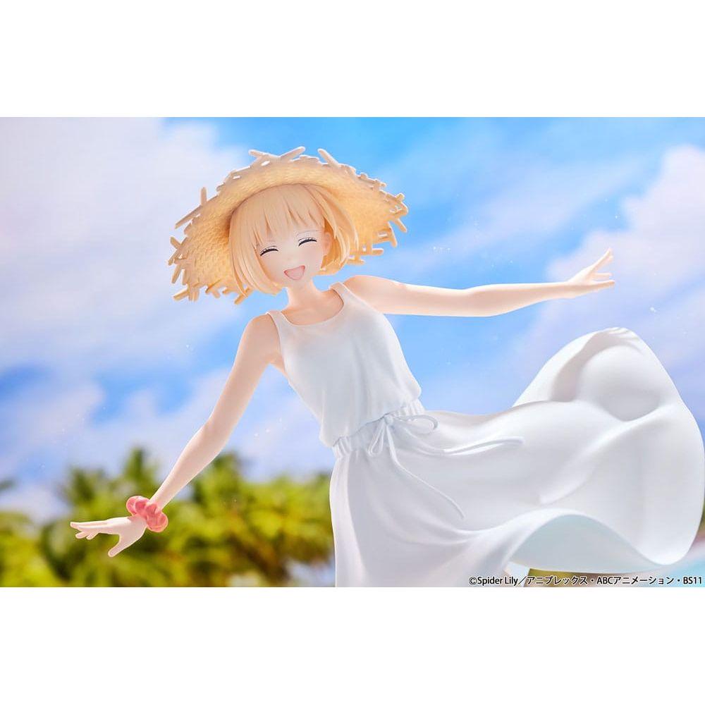 Lycoris Recoil PVC Statue 1/7 Chisato Nishikigi White Dress Ver. 23 cm - The Happy Toy Store