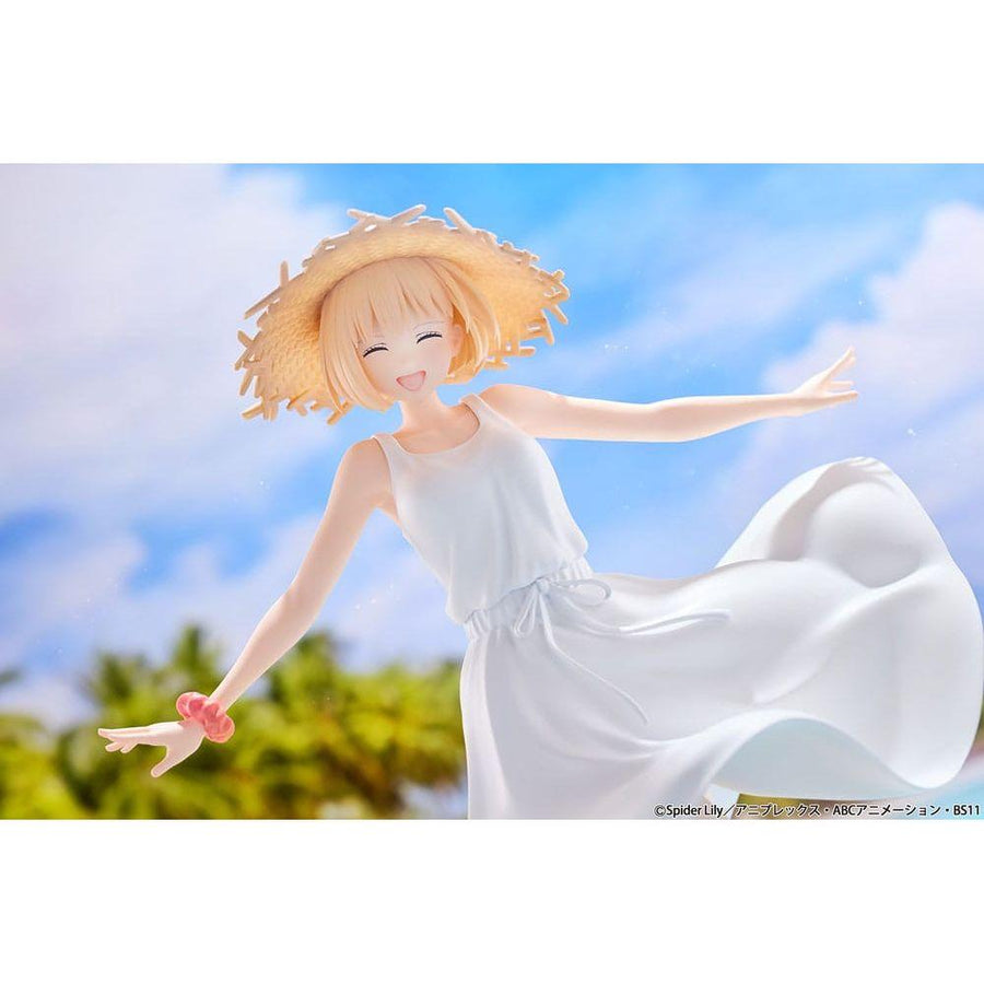 Lycoris Recoil PVC Statue 1/7 Chisato Nishikigi White Dress Ver. 23 cm - The Happy Toy Store