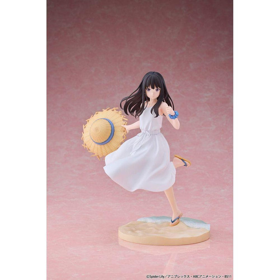 Lycoris Recoil PVC Statue 1/7 Takina Inoue White Dress Ver. 23 cm - The Happy Toy Store
