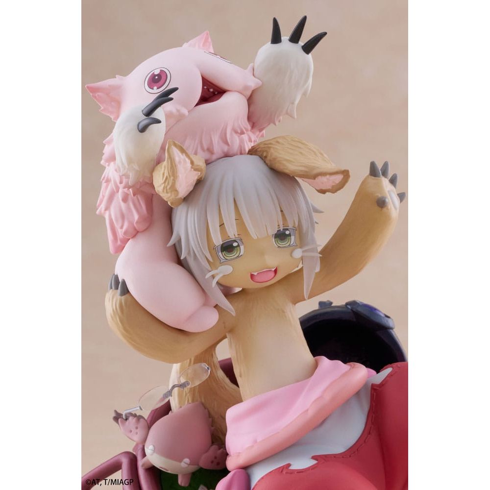 Made in Abyss: The Golden City of the Scorching Sun AMP+ PVC Statue Statue Nanachi My Treasure Reissue 16 cm - The Happy Toy Store