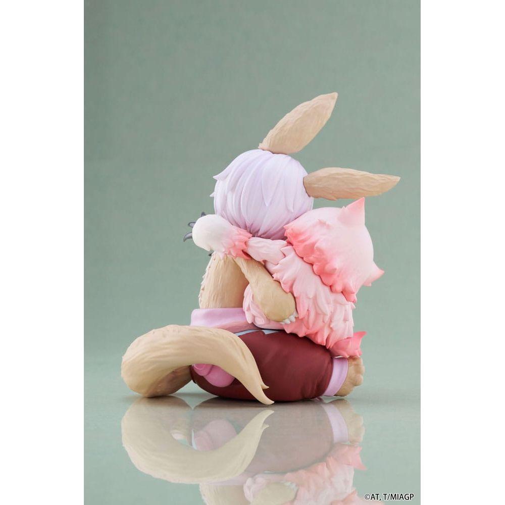 Made in Abyss: The Golden City of the Scorching Sun PVC Statue Desktop Cute Figure Nanachi & Mitty Reissue 13 cm - The Happy Toy Store