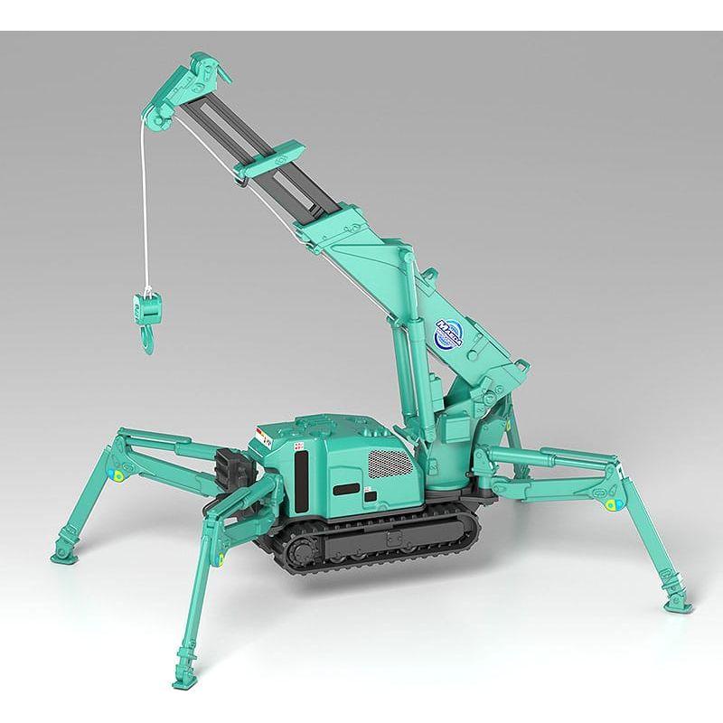 Maeda Seisakusho Moderoid Plastic Model Kit 1/20 Spider Crane (Green) Re - Run 25 cm - The Happy Toy Store