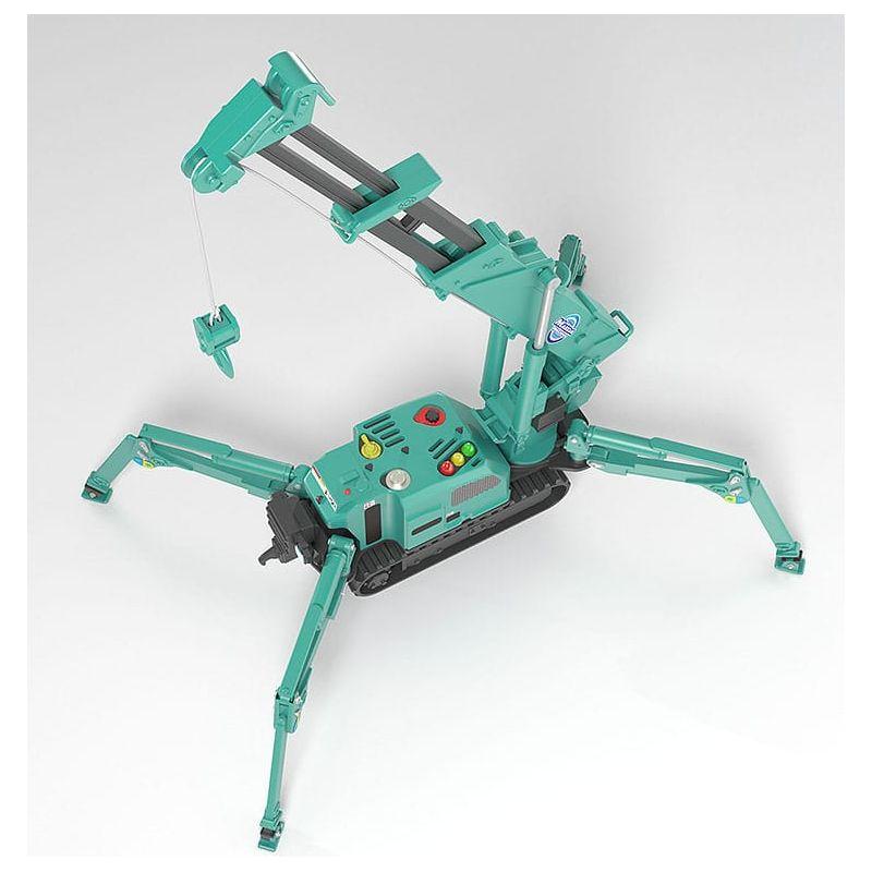 Maeda Seisakusho Moderoid Plastic Model Kit 1/20 Spider Crane (Green) Re - Run 25 cm - The Happy Toy Store