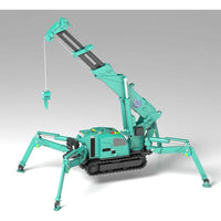 Maeda Seisakusho Moderoid Plastic Model Kit 1/20 Spider Crane (Green) Re - Run 25 cm - The Happy Toy Store