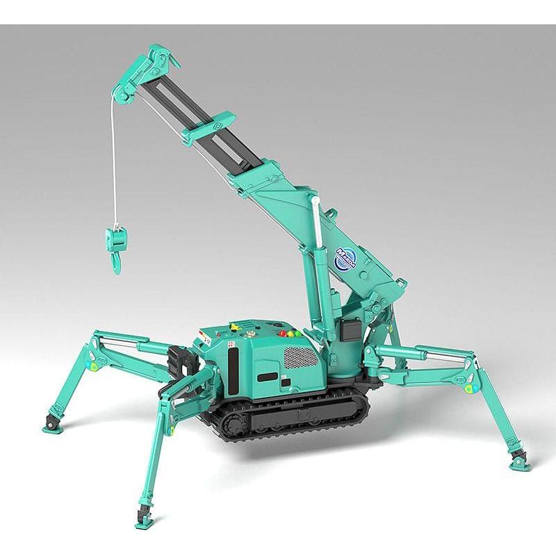 Maeda Seisakusho Moderoid Plastic Model Kit 1/20 Spider Crane (Green) Re - Run 25 cm - The Happy Toy Store